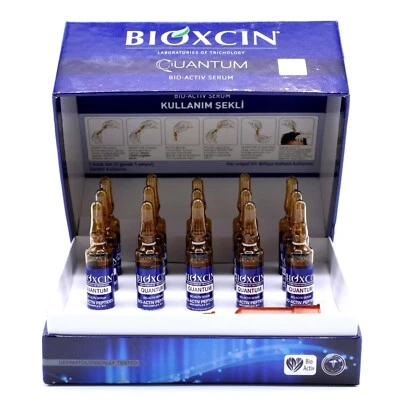 Bioxcin Quantum Bio-Activ Peptides Serum 15x6 ml B11 Anti Hair Loss Treatment - Image 1 of 4