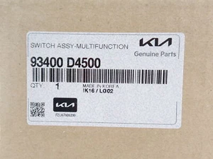 Genuine OEM Kia 93400 D4500 Multifunction Switch Lever 2016-2020 Optima - Picture 1 of 6