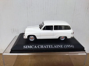 SIMCA ARONDE CHATELAINE 1954 WHITE 1:43 ALTAYA IXO - Imagen 1 de 4