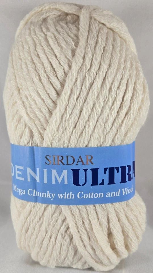 Sirdar Yarn Denim Ultra 60% Acrylic 25% Cotton 15% Wool 82y 100g 3.5oz - Image 1 of 1