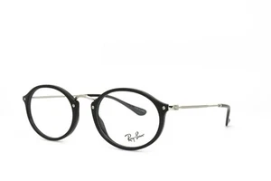 Ray-Ban 2547V 2000 New Authentic Eyeglasses Only 51-21-140 BLACK SILVER - Picture 1 of 5