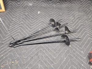 4- 15" Long earth anchor FREE SHIPPING Never Used - Picture 1 of 2