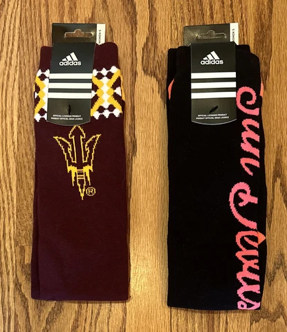 2 Arizona State Sun Devils adidas Women’s Long Socks Cover