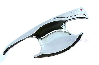 CUBIERTA DE MANGO DE CARCASA DE CUENCO CROMADO PARA TOYOTA HILUX REVO SR5 M70 M80 4 PUERTAS 2015-ON Foto 1 de 4