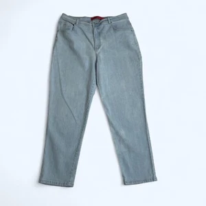 GLORIA VANDERBILT Womens Premium Denim Blue Jeans Size UK 18 (W34" L29") - Picture 1 of 13
