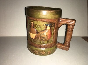 Mid Century Modern Sculptural Mug Rustic Studio Art Pottery 1805 - Picture 1 of 10