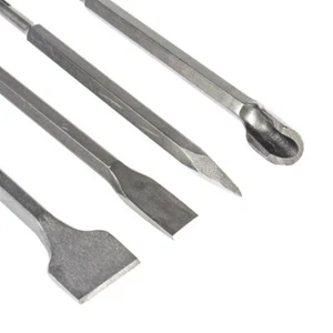 Rotary Hammer Drill Bit Chisel SDS PLUS Masonry Concrete Drill Groove Gouge Flat - Picture 1 of 16