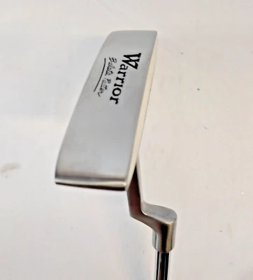 Putter Warrior Golf Balata (inserto) eje de acero diestro 36" Foto 1 de 4