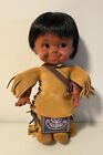 Vintage Lil Cubby Indian Doll Smiling Native American