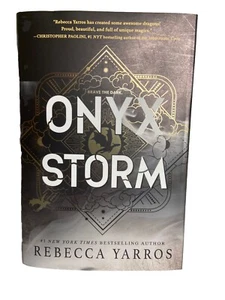 Onyx Storm Deluxe Limited Edition by Rebecca Yarros 2025 Hardcover - Imagen 1 de 7