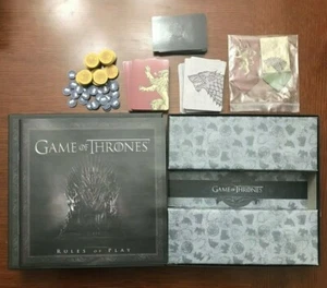 Game of Thrones 2-Player Card Game 2012 HBO Complete Played Once Excellent FFG! - Picture 1 of 4