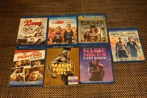 Lot 7 Channing Tatum Blu-ray 21/22 Jump Street, Fighting, Magic Mike Last Dance - Picture 1 of 2
