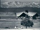 1981 Wire Photo View Of Majestic Mount Evans From Coronado Pkwy Colorado