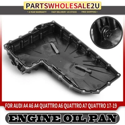 Auto Trans Oil Pan for Audi A4 17-19 A6 Quattro A6 Q5 A7 Quattro L4 2.0L V6 3.0L - Image 1 of 4
