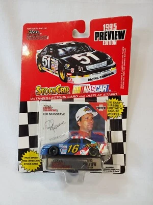 Ted Musgrave #16 Family Channel 1995 Racing Champions PREVIEW EDITION - Image 1 of 4