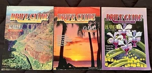 1995 Hawaiian Islands Drive Guide 3 Separate Collectable Map assorted Magazines. - Picture 1 of 10