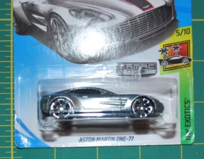 Aston Martin One-77 2018 Hot Wheels HW Exotics 5/10 - Zamac exclusivo de Walmart Foto 1 de 3