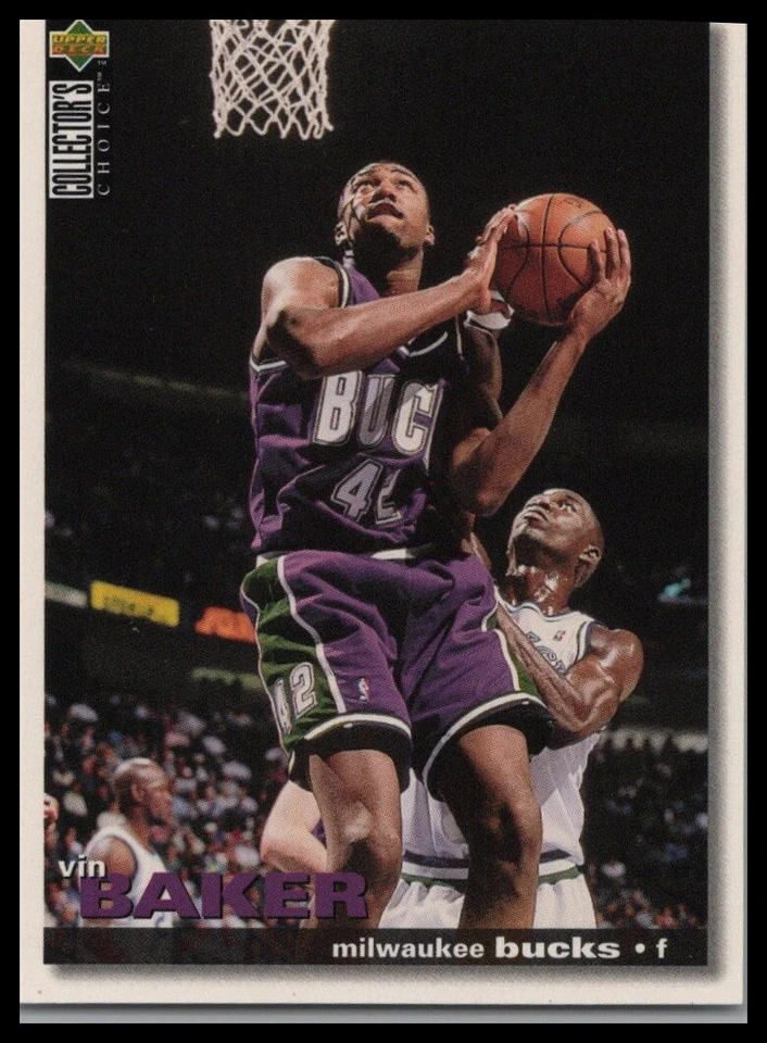 1995-96 Collector's Choice Spanish I #86 Vin Baker - Image 1 of 2