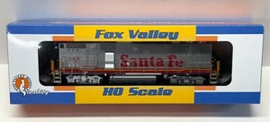 Fox Valley HO Santa Fe GP60B #345. Standard DC. FVM 20154. New! - Picture 1 of 5