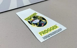 Frogger Replacement Game Label - Picture 1 of 1