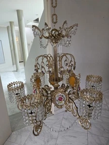 Vintage Italian Chandelier - NEVER INSTALLED - Picture 1 of 16