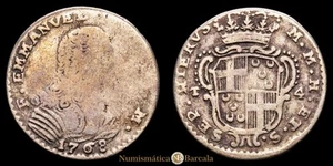  Malta - Emmanuel Pinto 4 Tari (3,88g) 1768 Malta KM-282 BC+ - Picture 1 of 3