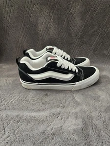 Scarpe Vans Knu Skool Uomo Taglia 9 Sneakers da Skateboard Nero Scamosciato - Foto 1 di 10