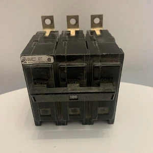Eaton BAB3100H 100A 3-Pole 240V Thermal Magnetic Circuit Breaker - Picture 1 of 5
