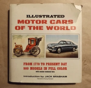 $3.00 SALE: 1967 ILLUSTRATED MOTOR CARS OF THE WORLD - Picture 1 of 1