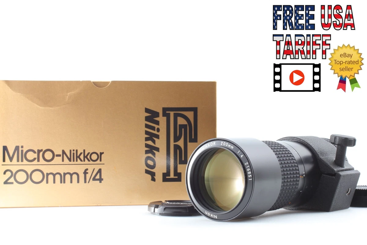 Nikon AI-S f/4 Camera Lenses 200mm Focal for sale | eBay