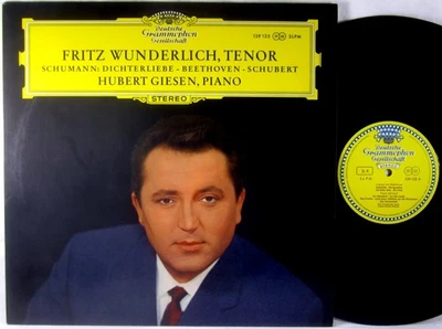 DGG TULIP 1966 Schumann Beethoven WUNDERLICH  Dichterliebe SLPM 139 125 NM- - Image 1 of 4