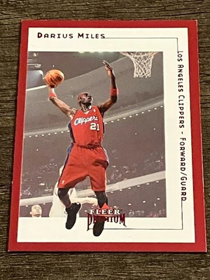 2001-02 Fleer Premium Ruby /100 Darius Miles #SR79 - Image 1 of 2