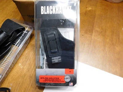 Blackhawk Nylon Holster Inside Pants 06  3 3/4"-4 1/2" large auto  LH  NOS - Image 1 of 2