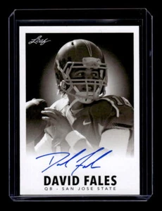 2014 Leaf Originals '60 Autographs #DF1 David Fales/130* Auto - EXACT SCAN - Picture 1 of 2