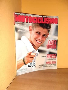 Motorcycling - #8 - August 2007 - Casey Stoner / Aprilia Scarabeo 125/200 - Magazine - Picture 1 of 1