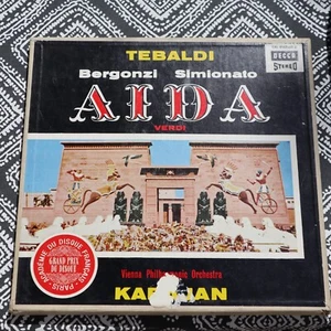 Juego de caja VERDI Aida DECCA SXL 2167/9 KARAJAN, TEBALDI WB DG ENVÍO GRATUITO EE. UU. Y LATA - Imagen 1 de 5