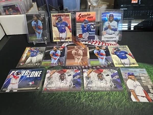 Lote Vladimir Guerrero Jr Stadium Club Estuche Lámina Roja Hit Team Future Cromo SP - Imagen 1 de 11