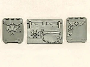 NUOVO Games Workshop Warhammer 40.000 Templari Neri Rhino bitz (anteriore + 2 porte) - Foto 1 di 1