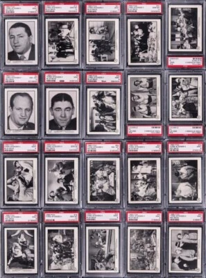 #3 PSA Registry 1989 FTCC The Three Stooges 2 Red/Blue Backs 60ct High Grade Set - Image 1 of 4