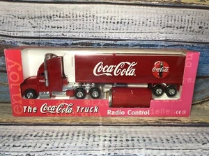 Coca Cola LKW Radio Control WEIHNACHTEN Werbung verpackt beleuchtet komplett selten - Bild 1 von 24
