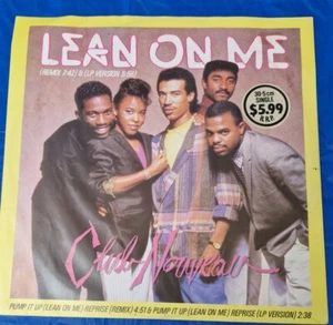 CLUB NOUVEAU Lean on me LP 45 RMP 1987 U.S WEA records 0-20639 - Foto 1 di 4