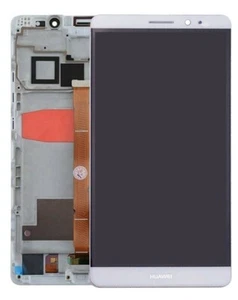 DISPLAY LCD+TOUCH+FRAME PER HUAWEI MATE 8 NXT-L29 VETRO SCHERMO BIANCO - Foto 1 di 1