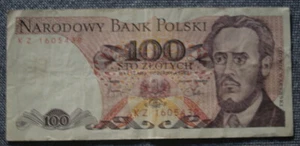 Billete de banco Polonia 100 zlotys 1982 Ludwik Waryński, circulado en muy buen estado - Imagen 1 de 2
