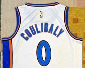 Bilal Coulibaly Signed Autograph Washington Wizards NBA Jersey France Fiba - Picture 1 of 4