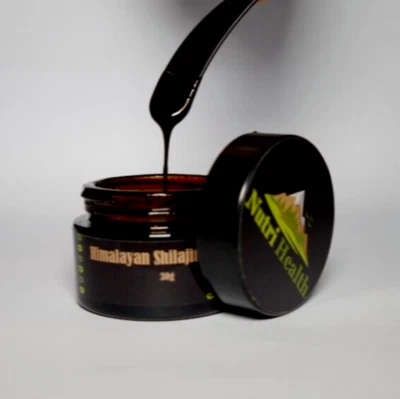 Shilajit Organic Resin, Original Himalayan Shilajit 30g - Gold Grade