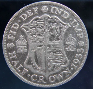 Great Britain, Half Crown 1933 silver coin,#2 - Picture 1 of 2