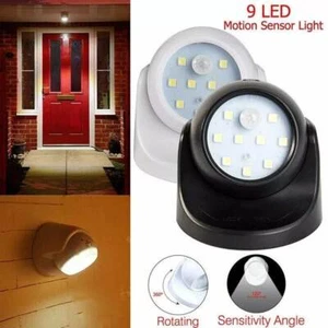 360° Bewegungsmelder LED Lampe für Garten & Haus - Batteriebetrieben - Bild 1 von 16