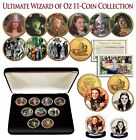 WIZARD OF OZ Kansas Quarter Gold Plated ULTIMATE 9-Coin Set w/BOX & 2 FREE COINS