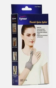 Tynor Thumb Spica Splint Breathable matrix Size Universal +  free shipping  - Picture 1 of 4