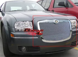 Rejilla de malla de acero inoxidable para Chrysler 300/300C 05-10 - Imagen 1 de 2